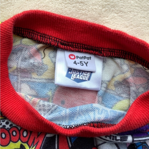 Pat Pat Superhero Comic Long Sleeve size 4 to 5 year 4-5Y - Picture 3 of 3